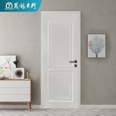 小红书热款胡桃木原木室内房间门卧室门白色实木复合门烤漆门
